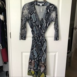 Diane Von Furstenberg New Julian Two Wrap Dress